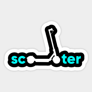 scooter Sticker